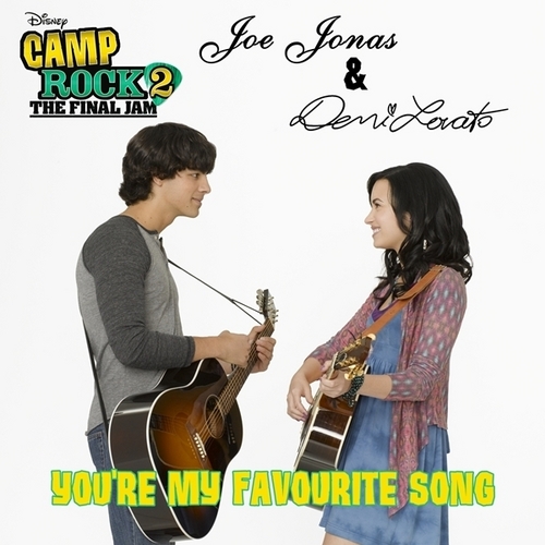 Joe Jonas & Demi Lovato - You're My Favourite Song [My FanMade Single Cover]