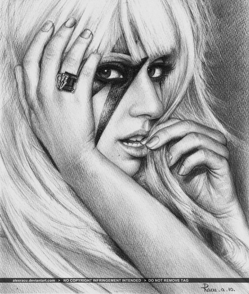 Lady GaGa Drawing