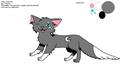 LoneTear from EclipseClan - make-your-own-warrior-cat fan art
