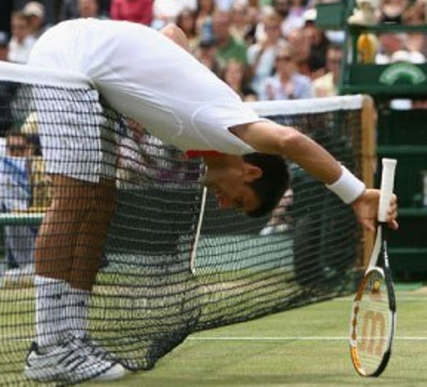 novak djokovic bulge. Novak Djokovic check your
