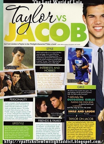 Taylor Lautner Appears in October Issue of ‘Total Fanzine’ (Australia)