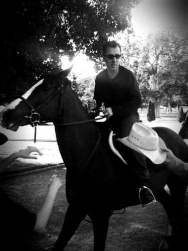  Tim on a horse