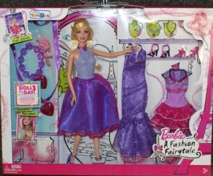  barbie a fashion fairytale new doll