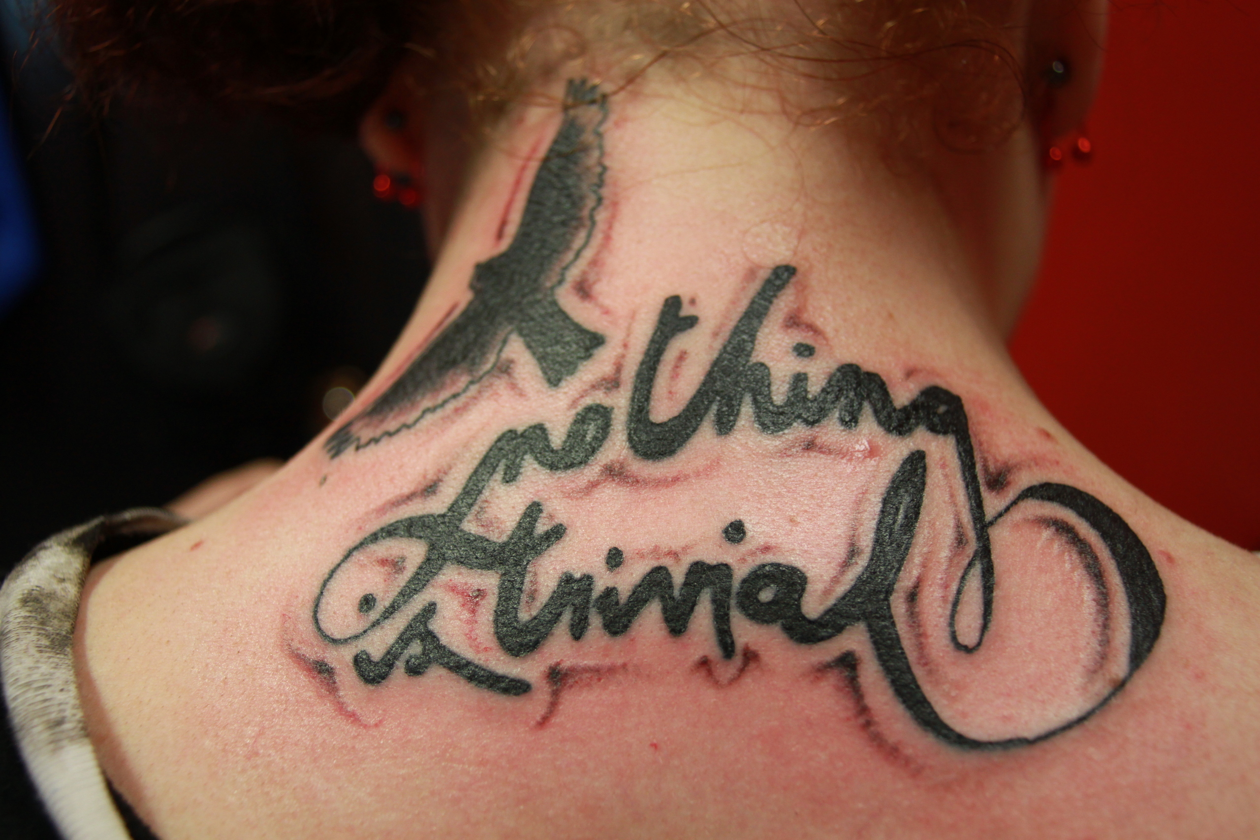 nothing is trivial (my tattoo) - Tattoos Photo (16533459) - Fanpop