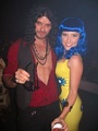 Austin Nichols & Sophia Bush as Katy Perry & Russell Brand at Maroon 5 Halloween 2010 Bash. - one-tree-hill photo