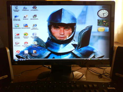 BEAUTIFUL WALLPAPER IN THE PC.