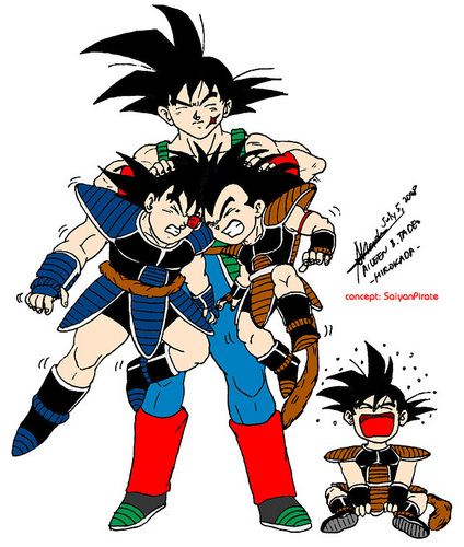  Bardock and sons!