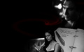 Damon and Elena - the-vampire-diaries wallpaper