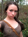 Jodelle as Katniss - the-hunger-games photo