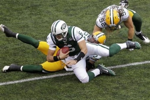  Mark Sanchez - NYJ vs Green vịnh, bay Packers