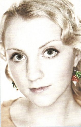  Me (Evanna) with luna earrings!