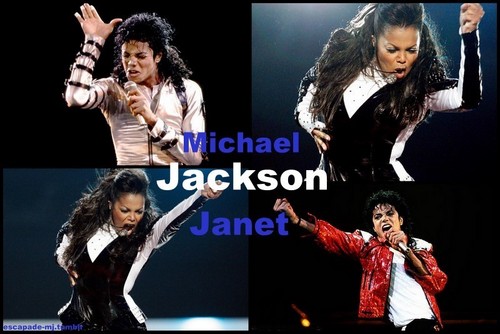  Michael And Janet Jackson <3