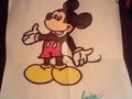 My Drawing of Mickey Mouse - disney fan art