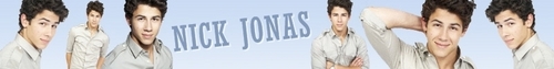  Nick Jonas banner