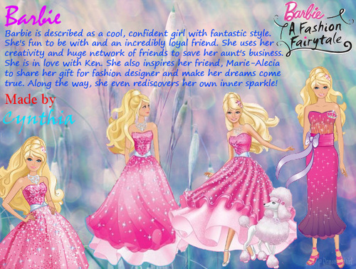 my edits of Barbie
