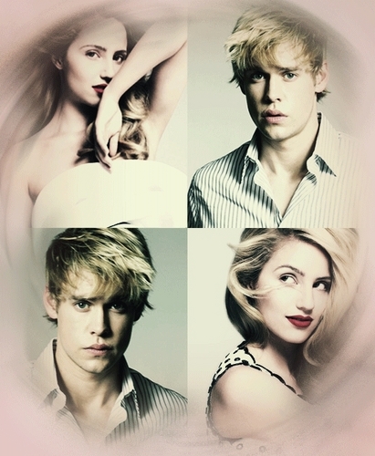  Chord Overstreet and Dianna Agron