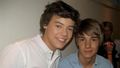 Harry & Liam behind the scenes rare pic :) x - harry-styles photo