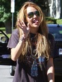 Miley out in Toluca Lake (November 2, 2010). - miley-cyrus photo