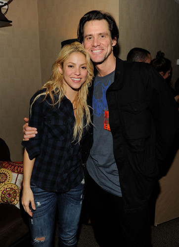 Shakira and Carrey