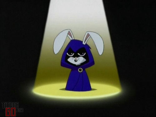 she looks so cute as a bunny <3 that is my fav episode 