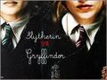 slythrin vs griffendor - hogwarts-house-rivalry photo