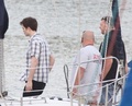 Filming a scene on the pier 07.11.10 - twilight-series photo
