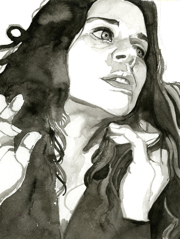 fiona apple 2011. Fiona Apple in Ink Washes