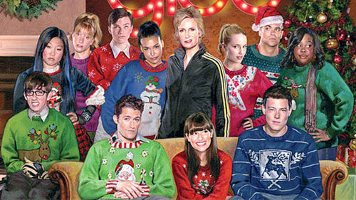 Glee Christmas card