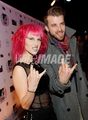 Hayley and Jeremy at the EMA - paramore photo