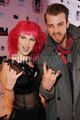 Hayley and Jeremy at the EMA - paramore photo