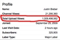 Justin has Over 1 BILLION views on youtube! - justin-bieber photo