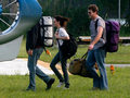 Kristen and Rob leaving for Paraty - twilight-series photo