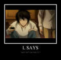 L Says... - l photo