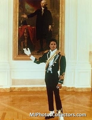  MJ at White house