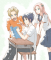 Naruto, Sasuke, and Sakura - naruto photo