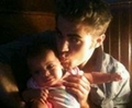 Paul Wesley with a baby - stefan-and-elena photo