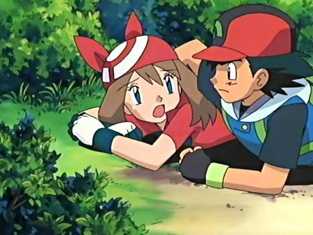 Pokémon Photo: Ash&May:Hoenn Shippers.