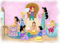Disney Princess Sleepover - disney-princess photo