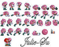 Genesis Julie-Su Sprites - julie-su-the-echidna fan art