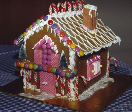  Gingerbread House Cake