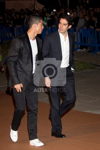  Kaka and Ronaldo in REAL MADRID event.