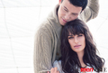 Lea Michele and Cory Monteith's Teen Vogue Cover Shoot  - glee photo
