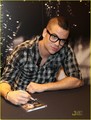 Mark Salling - Pipe Dreams signing at Guess store  - glee photo