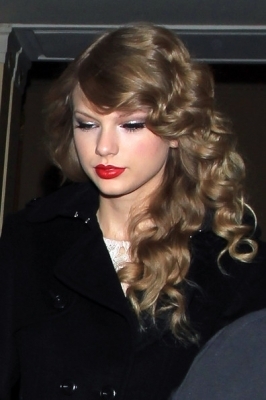 November 14 - Leaving her hotel in London, England  