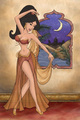 Sexy Jasmine in Gold - disney-princess photo