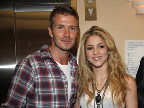  Shakira & David Beckham