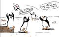 Teasing Kowalski - penguins-of-madagascar fan art