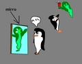 the ghost of medfriedii and jhoson  - penguins-of-madagascar fan art