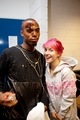 B.O.B. and Hayley after the cake war ended (Hayley Won) - paramore photo