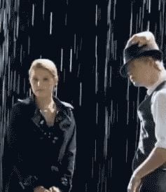 Dianna and Chord- Singing in the rain/Umbrella B-ROLL